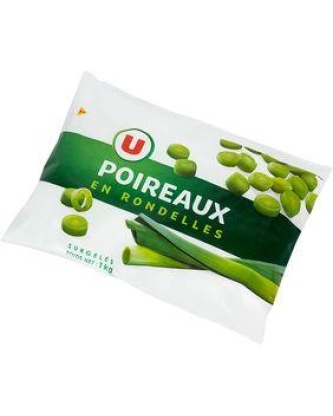 Poireaux en rondelles U, 1kg