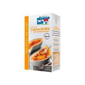 Crème brûlée uht ALSACE LAIT brique 1l