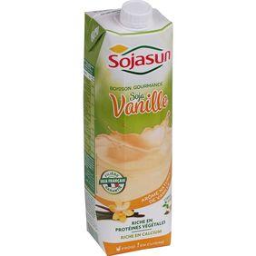 Boisson au soja à la vanille SOJASUN, 1 litre