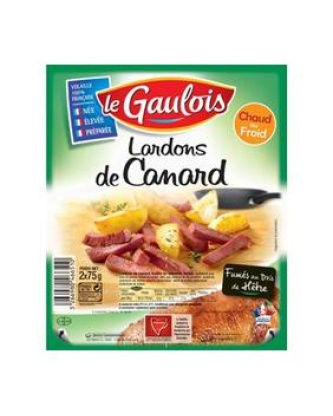 Lardons de canard LE GAULOIS, 2x75g