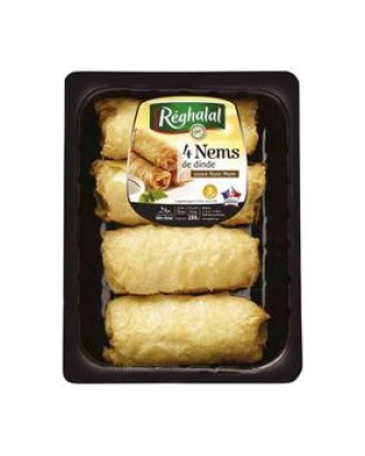 Nems de volaille + sauce REGHALAL, x4 de 280g