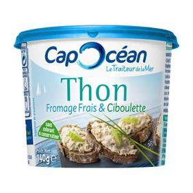 Tartinables thon et St MorĂȘt CAP OCEAN , 140g