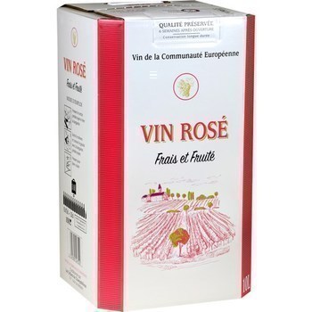 Vin de table frais & fruité 11° 10 l