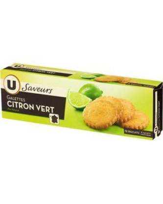 Galettes citron vert U SAVEURS 100g