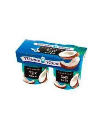 Yaourt Gourmand noix de coco MAMIE NOVA, 2x150g