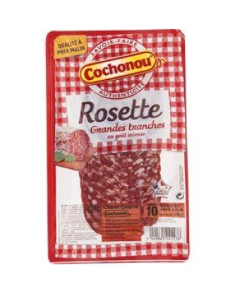 Rosette prétranchée COCHONOU, 100g