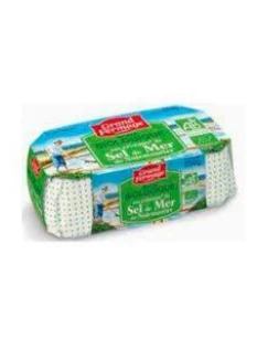Beurre moulé bio au sel de mer, 80% de mg, GRAND FERMAGE, 250g