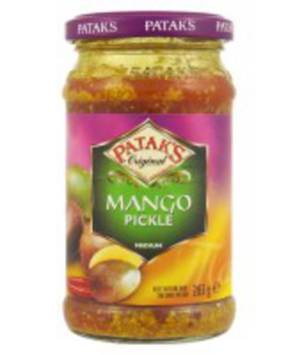 Patak Cornichons doux à la mangue sans gluten 283g