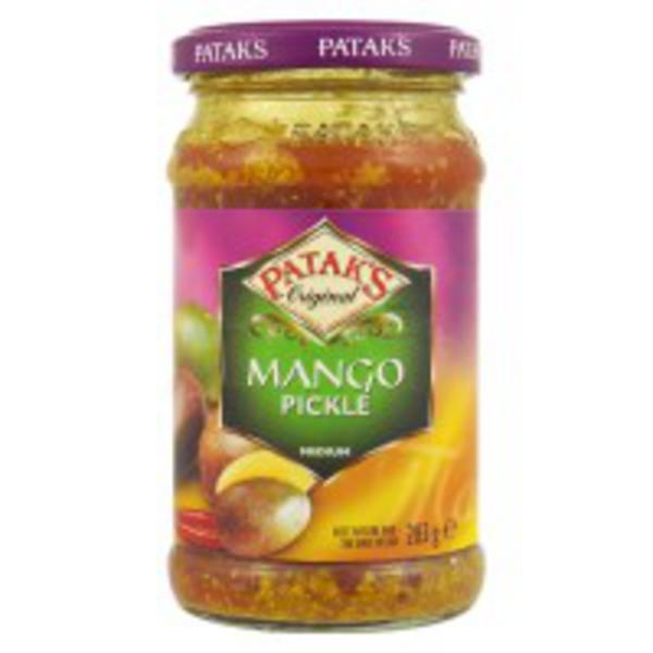 Patak Cornichons doux à la mangue sans gluten 283g