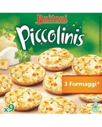 Piccolinis 3 formaggi BUITONI x9 270g