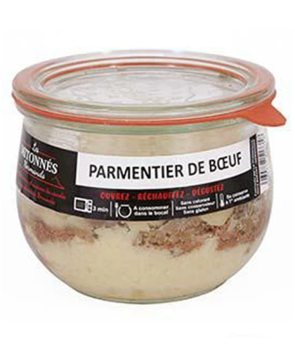Parmentier de boeuf 375 gr.