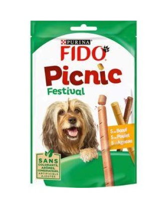 Friandises pour chien Pic-Nic Festival FIDO, 15 sticks, 126g