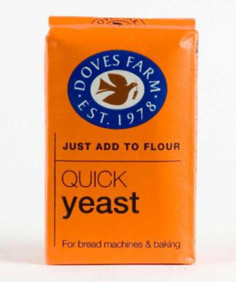 Doves Farm Levure Rapide Sans Gluten, Vegan 125g