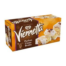 VIENNETTA Crème brûlée, 350g