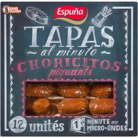 Choricitos piquants "Tapas" ESPUNA,12 unités, 80g