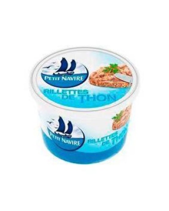 Rillettes de thon PETIT NAVIRE, boîte 1/3, 220g maxi format