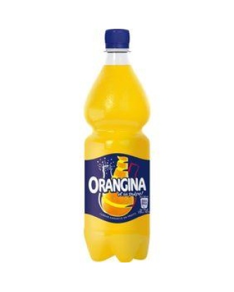 ORANGINA standard, bouteille en plastique de 1 litre