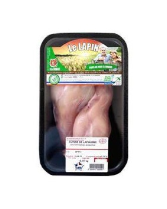 Cuisse de lapin, BLEU BLANC COEUR, France, 2 pièces 400 g