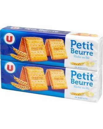 Petit beurre U paquet 2x200g