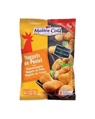Nuggets de poulet MAITRE COQ, sachet de 1kg