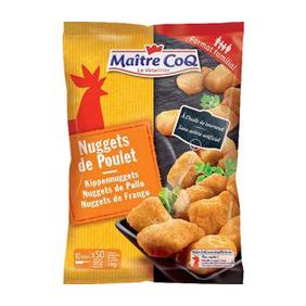 Nuggets de poulet MAITRE COQ, sachet de 1kg