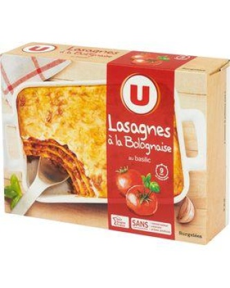 Lasagne à la bolognaise U 500g