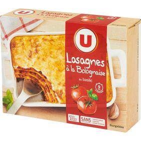 Lasagne à la bolognaise U 500g
