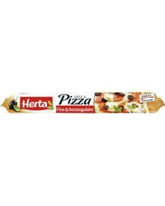 Pâte pour maxi pizza rectangulaire HERTA, 390g