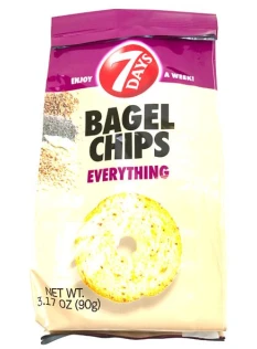 7Days Bagel Chips Everything Flavor