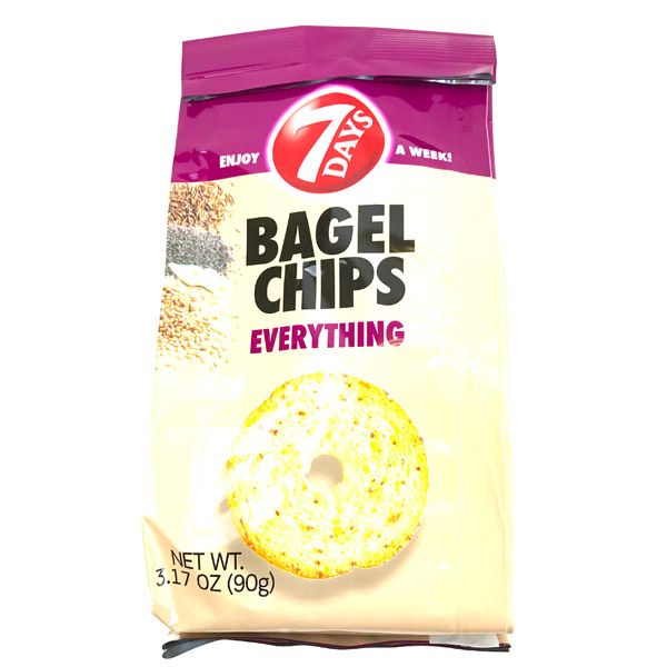 7Days Bagel Chips Everything Flavor