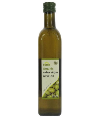 Suma Huile d'Olive Extra Vierge Biologique Pressée à Froid 500ml