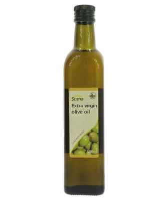 Huile d'olive extra vierge pressée à froid Suma 500 ml
