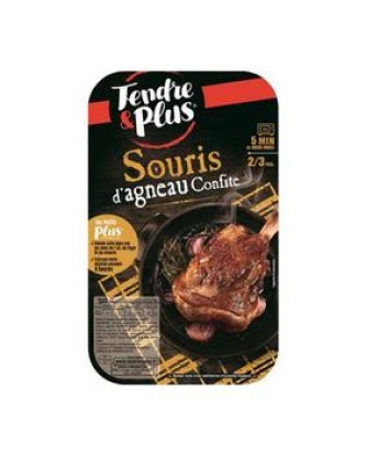 Souris d'agneau confite, TENDRE ET PLUS 480 g