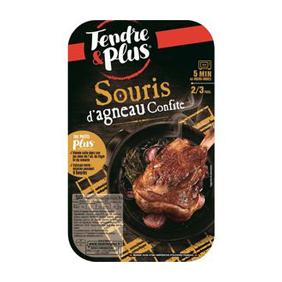 Souris d'agneau confite, TENDRE ET PLUS 480 g