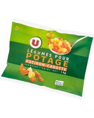 Mélange de carotte et potiron pour potage U 1kg