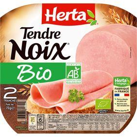 Tendre noix BIO HERTA, 2x70g