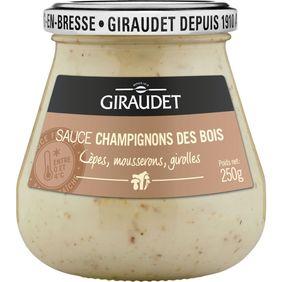 Sauce champignons des bois GIRAUDET, 250g