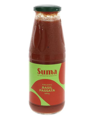 Passata au basilic bio Suma 690g