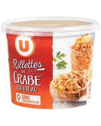 Rillettes de crabe U, 150g