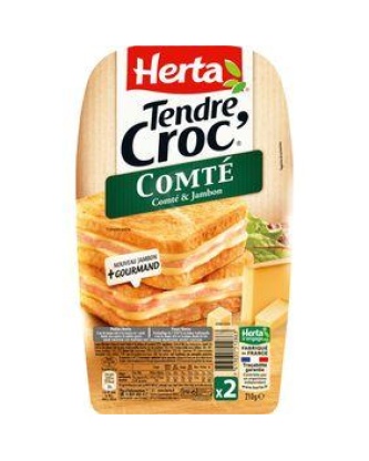 Tendre croc'comté HERTA, 210g