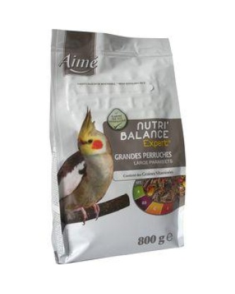 Nutri'balance expert grandes perruches, AIME, 800g