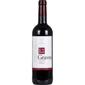 XC ; Graves Le pas de la Garde 12,5° 75 cl