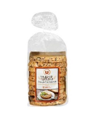 Toast gourmand froment et graines U 230g