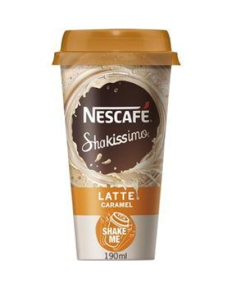 Boisson lactée à l'extrait de café latte caramel, NESCAFE, 190ml
