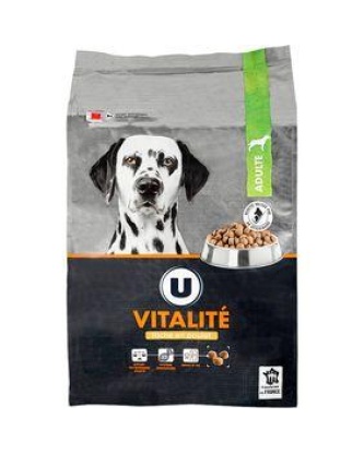 Croquettes premium chien vitalité riches en poulet U 10kg