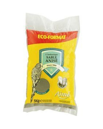 Sable pour cage, AIME, sac, 5kg