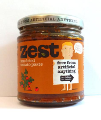 Zest Purée de Tomates Séchées Vegan 170g