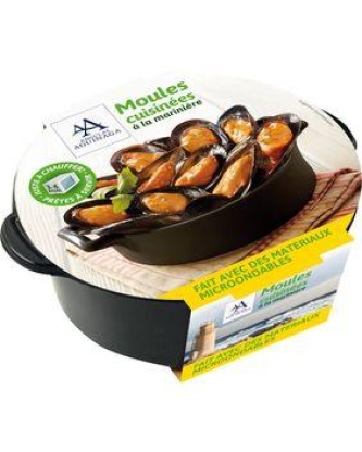 Moules cuisinées à la marinière, Espagne, cocotte 800g