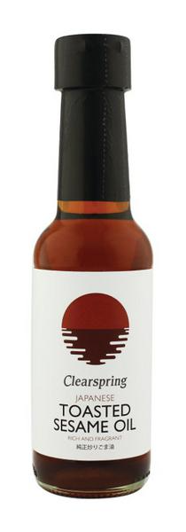 Huile de sésame grillé Clearspring 150 ml