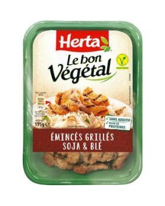 Emincés grillés soja & blé Bon Végétal HERTA 175g